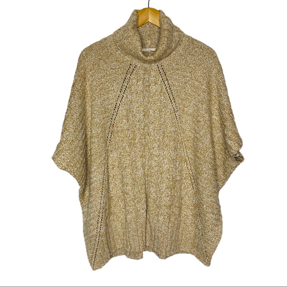 Caslon Angora Blend Cowl Neck Cable Knit Sweater‎